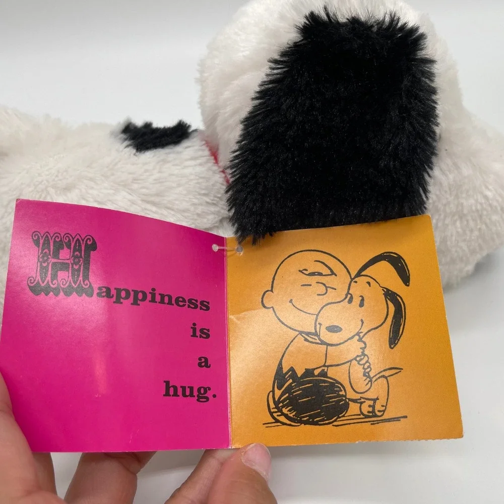 Peanuts Snoopy Soft and Fluffy Snoopy Plush Toy - Happiness Is A Warm Puppy, New
